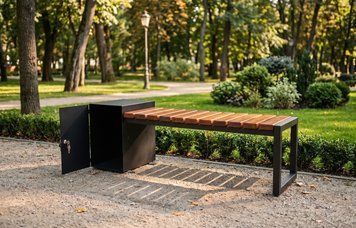Лавка на цвинтар з ящиком &laquo;Вічність&lrm;&raquo; 202020 фото