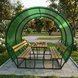 Альтанка &laquo;Ранок&raquo;&lrm; з зеленим дахом RV-besedka-ranok-green фото 1